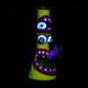 Maniacal Monster 3D Painted Beaker Water Pipe