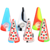 Pizza Slice Silicone Hand Pipe with Glass Bowl
