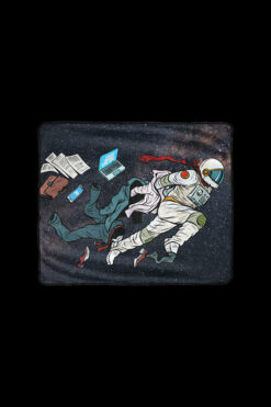 Pulsar Fleece Throw Blanket - Super Spaceman