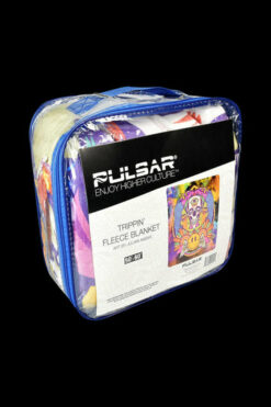 Pulsar Fleece Throw Blanket - Trippin'