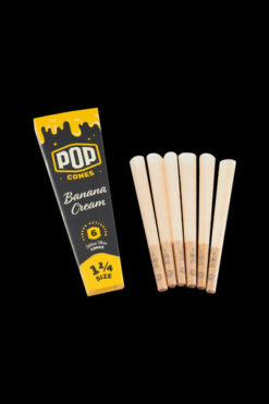 Pop Cones King and 1 ¼ Size Pre-Rolled Cones with Flavor Tip - Mixed 8 Pack