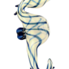 Seahorse Glass Hand Pipe Seahorse Glass Hand Pipe