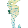 Seahorse Glass Hand Pipe Seahorse Glass Hand Pipe