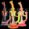 Silicone/Glass Recycler Water Pipe