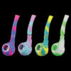 Silicone Hand Pipe with Glass Bowl