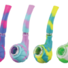 Silicone Hand Pipe with Glass Bowl