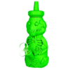 Silicone Honey Bear Skeleton Bubbler Water Pipe
