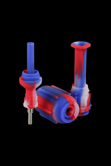 Silicone Vapor Vessel Dab Straw Collector