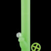 Durable Silicone Straight Tube Bong with Glass Bowl