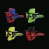Skull Cowboy Silicone Hand Pipe