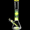 Glass Wig Wag Beaker Water Pipe
