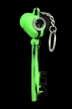 "Key of Love" Silicone Keychain Pipe