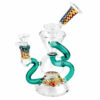 The "Silent Klein" Recycler With Inline Perc & Wig Wag Accents The "Silent Klein" Recycler With Inline Perc & Wig Wag Accents