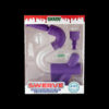 Swerve 4-in-1 Hybrid Silicone and Glass Water Pipe Swerve 4-in-1 Hybrid Silicone and Glass Water Pipe