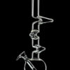 DankStop Zig-Zag Beaker Bong DankStop Zig-Zag Beaker Bong