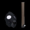 Silicone Gas Mask Bong with Acrylic Straight Tube Silicone Gas Mask Bong with Acrylic Straight Tube