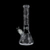 14 Inch Glass Beaker Ice Bong with Print 14 Inch Glass Beaker Ice Bong with Print