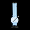 Acrylic Straight Tube Bubble Base Bong with Maria Acrylic Straight Tube Bubble Base Bong with Maria