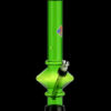 Acrylic Straight Tube UFO Base Bong - Green