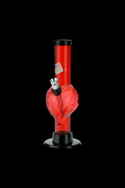 Acrylic Straight Alien Base Mini Bong