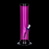 Acrylic Bong with Straight Tube and Carb Hole | 9 Inch Acrylic Bong with Straight Tube and Carb Hole | 9 Inch