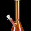 Glass Beaker Base Ice Bong with Metallic Finish Glass Beaker Base Ice Bong with Metallic Finish