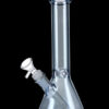 Glass Beaker Base Ice Bong with Metallic Finish Glass Beaker Base Ice Bong with Metallic Finish