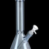 Glass Beaker Base Ice Bong with Metallic Finish Glass Beaker Base Ice Bong with Metallic Finish