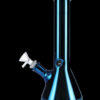 Glass Beaker Base Ice Bong with Metallic Finish Glass Beaker Base Ice Bong with Metallic Finish