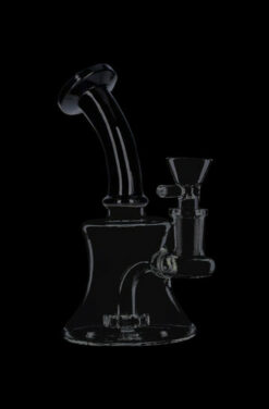Beaker Base Bubbler with Fixed Showerhead Diffuser