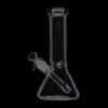 Glass Beaker Base Ice Bong with Colored Mouthpiece Glass Beaker Base Ice Bong with Colored Mouthpiece