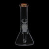 Glass Beaker Base Ice Bong with Colored Mouthpiece Glass Beaker Base Ice Bong with Colored Mouthpiece