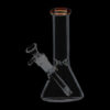 Glass Beaker Base Ice Bong with Colored Mouthpiece Glass Beaker Base Ice Bong with Colored Mouthpiece