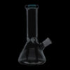 Glass Beaker Base Ice Bong with Colored Mouthpiece Glass Beaker Base Ice Bong with Colored Mouthpiece