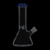 Glass Beaker Base Ice Bong with Colored Mouthpiece Glass Beaker Base Ice Bong with Colored Mouthpiece
