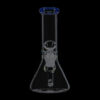 Glass Beaker Base Ice Bong with Colored Mouthpiece Glass Beaker Base Ice Bong with Colored Mouthpiece