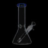 Glass Beaker Base Ice Bong with Colored Mouthpiece Glass Beaker Base Ice Bong with Colored Mouthpiece