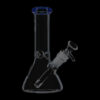 Glass Beaker Base Ice Bong with Colored Mouthpiece Glass Beaker Base Ice Bong with Colored Mouthpiece