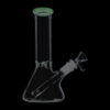 Glass Beaker Base Ice Bong with Colored Mouthpiece Glass Beaker Base Ice Bong with Colored Mouthpiece