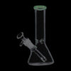 Glass Beaker Base Ice Bong with Colored Mouthpiece Glass Beaker Base Ice Bong with Colored Mouthpiece