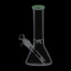 Glass Beaker Base Ice Bong with Colored Mouthpiece Glass Beaker Base Ice Bong with Colored Mouthpiece