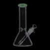Glass Beaker Base Ice Bong with Colored Mouthpiece Glass Beaker Base Ice Bong with Colored Mouthpiece