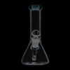 Glass Beaker Base Ice Bong with Colored Mouthpiece Glass Beaker Base Ice Bong with Colored Mouthpiece