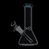Glass Beaker Base Ice Bong with Colored Mouthpiece Glass Beaker Base Ice Bong with Colored Mouthpiece