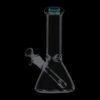 Glass Beaker Base Ice Bong with Colored Mouthpiece Glass Beaker Base Ice Bong with Colored Mouthpiece