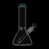 Glass Beaker Base Ice Bong with Colored Mouthpiece Glass Beaker Base Ice Bong with Colored Mouthpiece