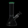Glass Beaker Base Ice Bong with Colored Mouthpiece Glass Beaker Base Ice Bong with Colored Mouthpiece