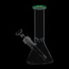 Glass Beaker Base Ice Bong with Colored Mouthpiece Glass Beaker Base Ice Bong with Colored Mouthpiece