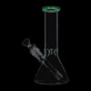 Glass Beaker Base Ice Bong with Colored Mouthpiece Glass Beaker Base Ice Bong with Colored Mouthpiece
