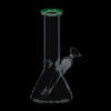 Glass Beaker Base Ice Bong with Colored Mouthpiece Glass Beaker Base Ice Bong with Colored Mouthpiece